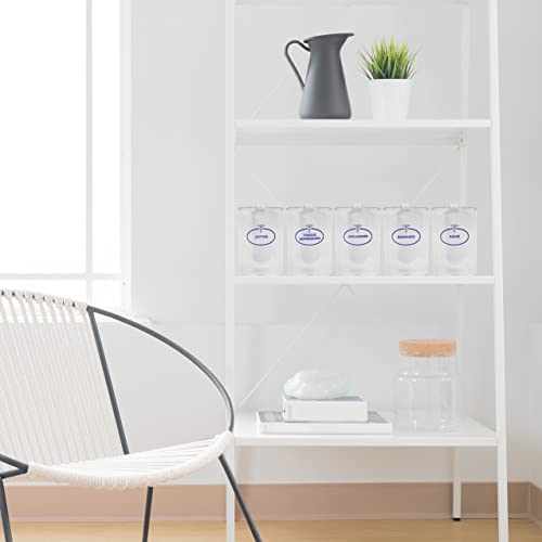 BV Medical Clear Sundry Jars, Labeled, Unbranded, Set of 5 each - Image 2