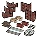 Jucoci Battlezone Creation Kit 9PCS Tabletop Terrain Wargame Terrains Set Compatible with WH40KRed - Image 2