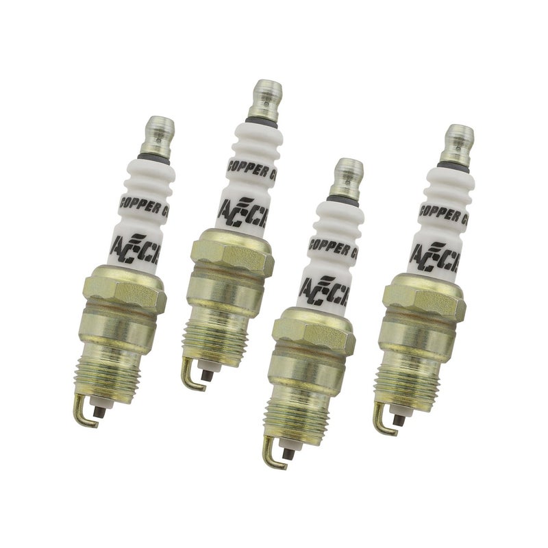 ACCEL 0574S-4 Shorty Copper Core Spark Plug, (Pack of 4) - Image 4