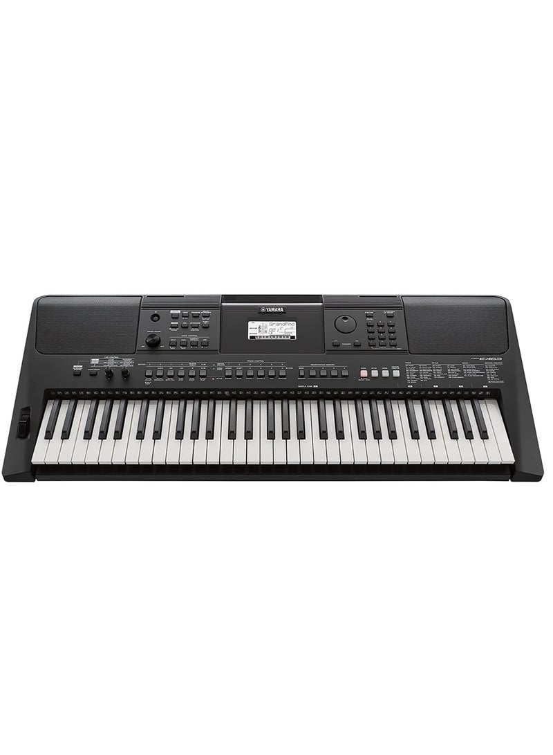 YAMAHA Keyboard PSR E473 - Black - Image 1