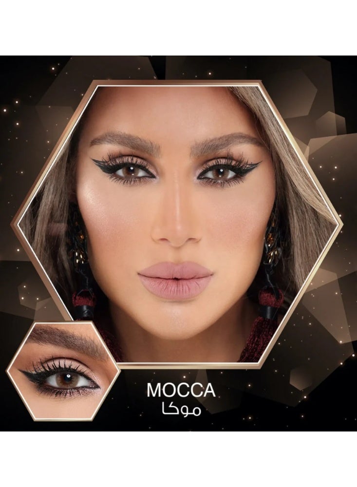 Amara Women 10 Daily Color Contact Lenses Mocca - Image 2