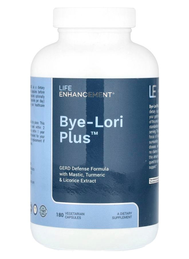 Life Enhancement Bye-Lori Plus™ 180 Vegetarian Capsules  - Image 1