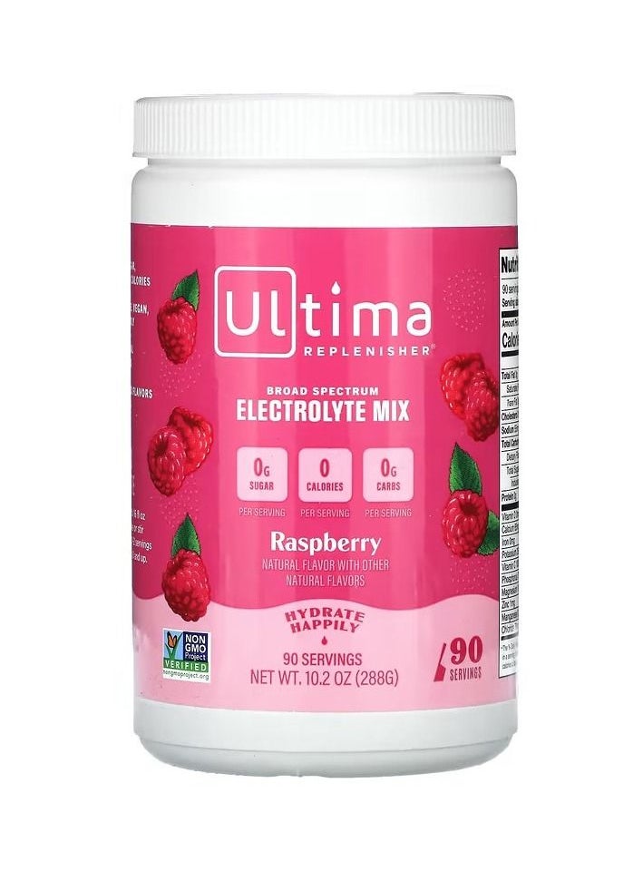 Ultima Replenisher Electrolyte Drink Mix Raspberry 10.2 oz 288 g 