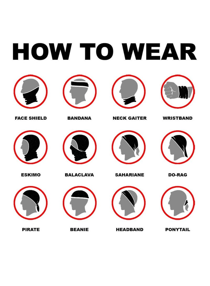 Bob Marlin Uv+Protection Face Shield Bandana Bob Camo Forest - Image 4