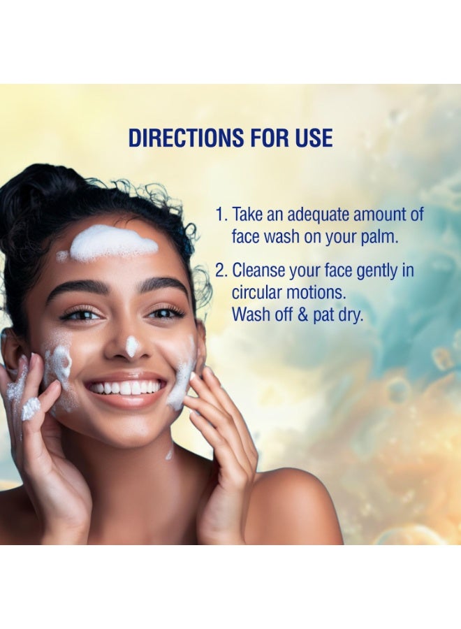 DERMDOC 1% Niacinamide & 0.5% Vitamin C Foaming Face Wash for Glowing Skin (80 ml) | Skin Cleansing | Foaming Face Wash for Oily Skin | Oil-Free Face Wash - Image 4