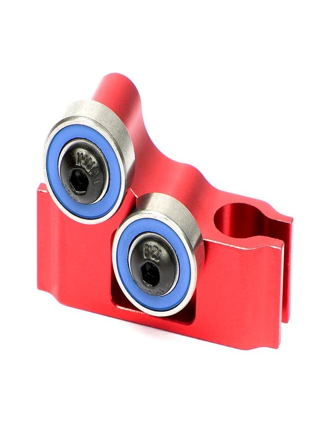 MOSHNOLY Aluminum Alloy Center Driveshaft High Speed Support Set for Arrma 1/7 Felony/Infraction 6S AVC 4X4 RTR RC Car ARA311027-Red - Image 2