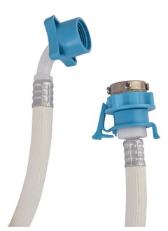 PARDZWORLD PARDZWORLD Flexible PVC Washing Machine Water Inlet or Inflow Hose Pipe 2 Meter6Feet With Tap Adapter for Front Top Load Fully Automatic Washing Machines DishwashersMulticolored  - Image 3