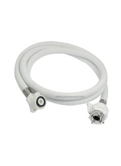 PARDZWORLD PARDZWORLD Flexible PVC Washing Machine Water Inlet or Inflow Hose Pipe 2 Meter6Feet With Tap Adapter for Front Top Load Fully Automatic Washing Machines DishwashersMulticolored  - Image 4
