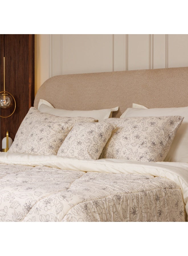 FoamZone Microfiber Comforter Bedding 10 PCs Single Size 240x160 cm - Image 2