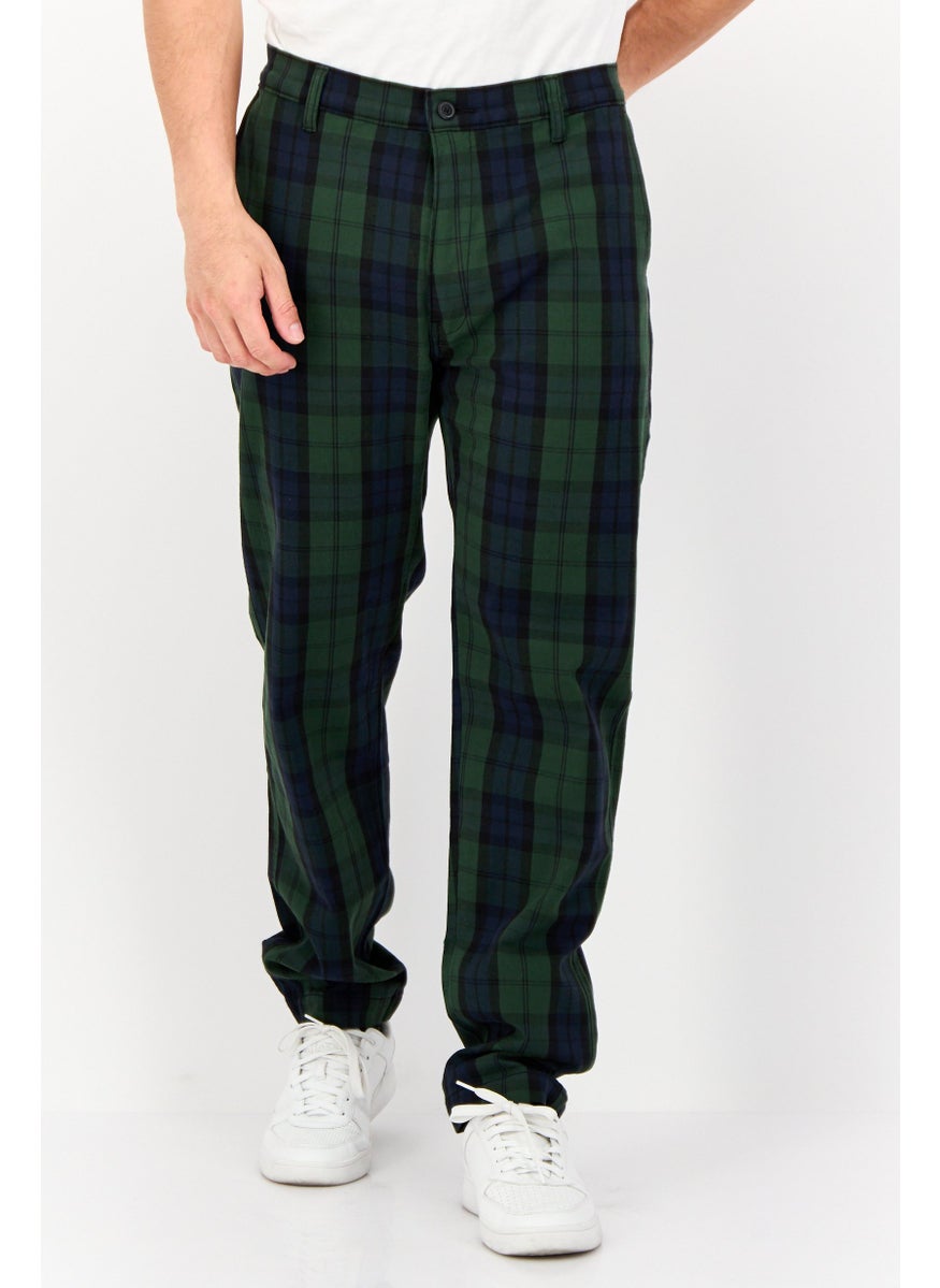 Levi's Men Standard Fit Plaid Chino Pants, Multicolor  - Image 1