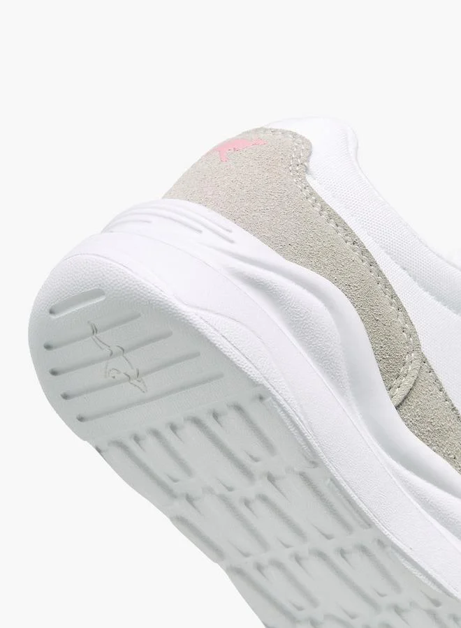 kangaROOS WHITE Girls Hook & Loop Sports Shoes for Women | Best Price UAE
