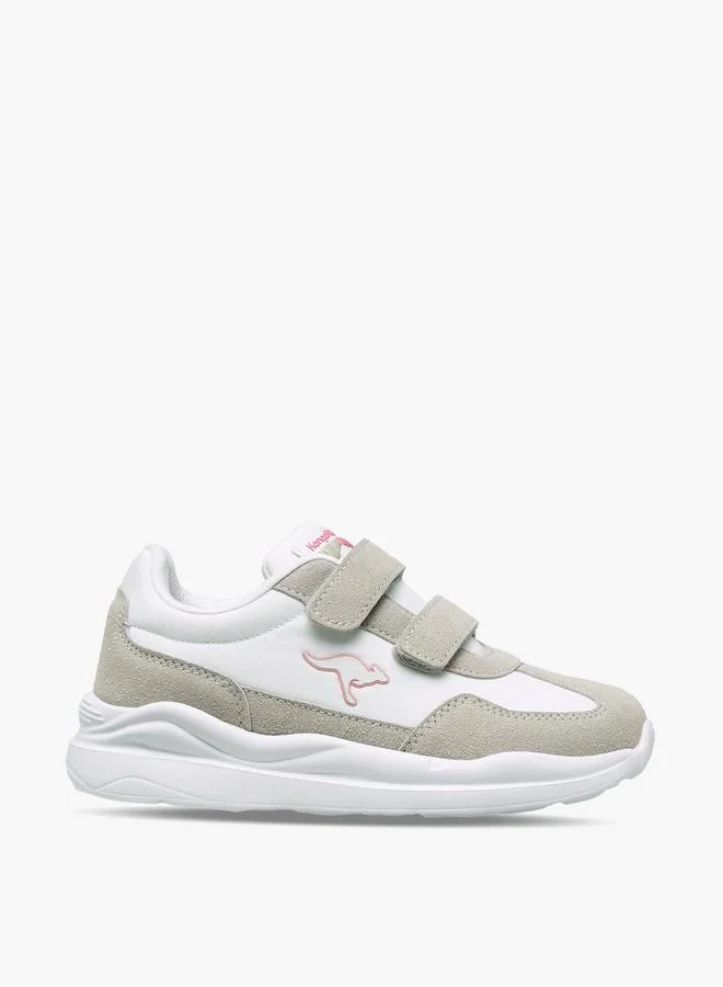 Kangaroos WHITE Girls Hook & Loop School Sports Shoes for Women | Best Price UAE