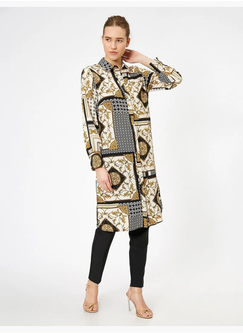 كوتون Patterned Tunic