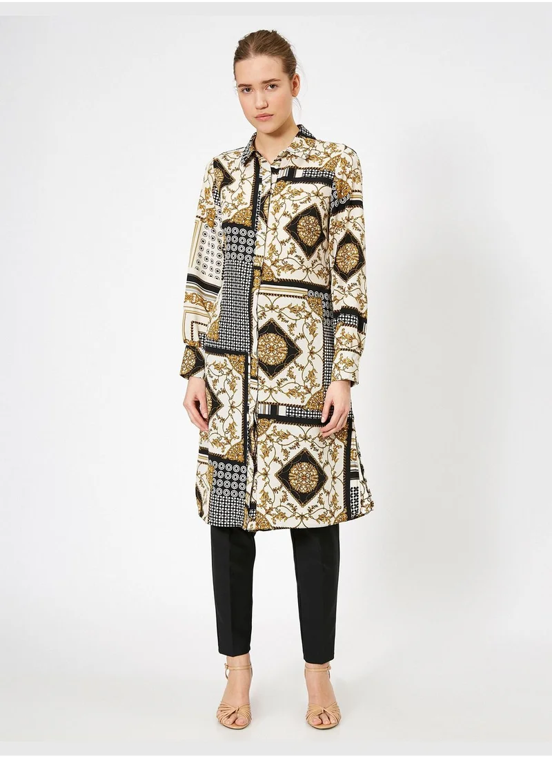 كوتون Patterned Tunic