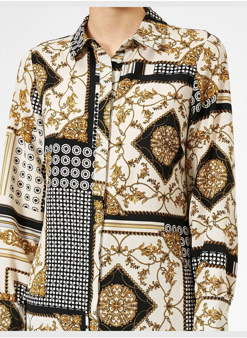 كوتون Patterned Tunic