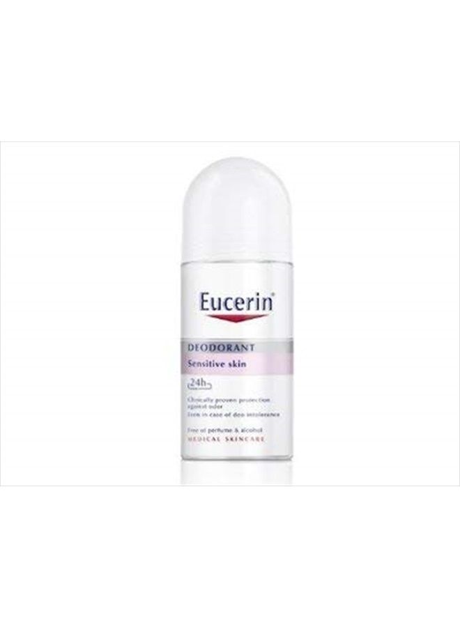 Eucerin Deodorant for Sensitive Skin 24 Hours.