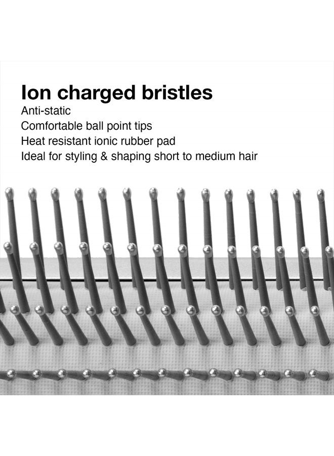 Olivia Garden Ceramic + Ion XL Pro Paddle Hair Brush, 7 Rows (CISTL-R7) - Image 3