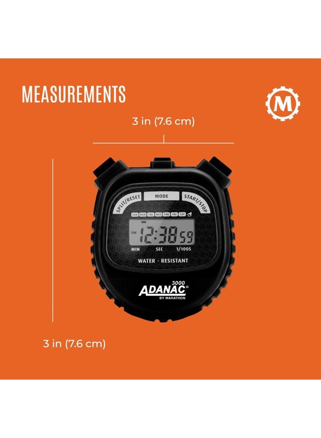 MARATHON Adanac 3000 Digital Stopwatch Timer - Battery Included - Image 5