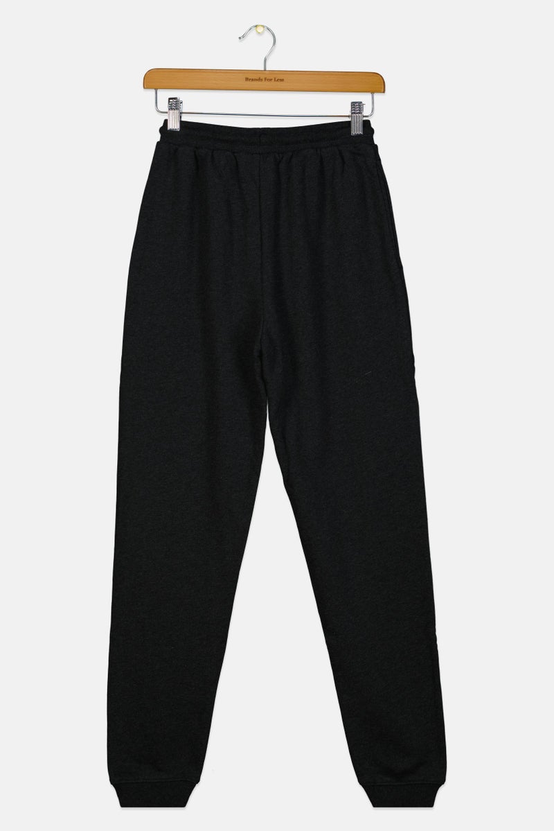 Reebok Kids Boy Sportswear Fit Outdoor Sweatpants, Black - Image 2