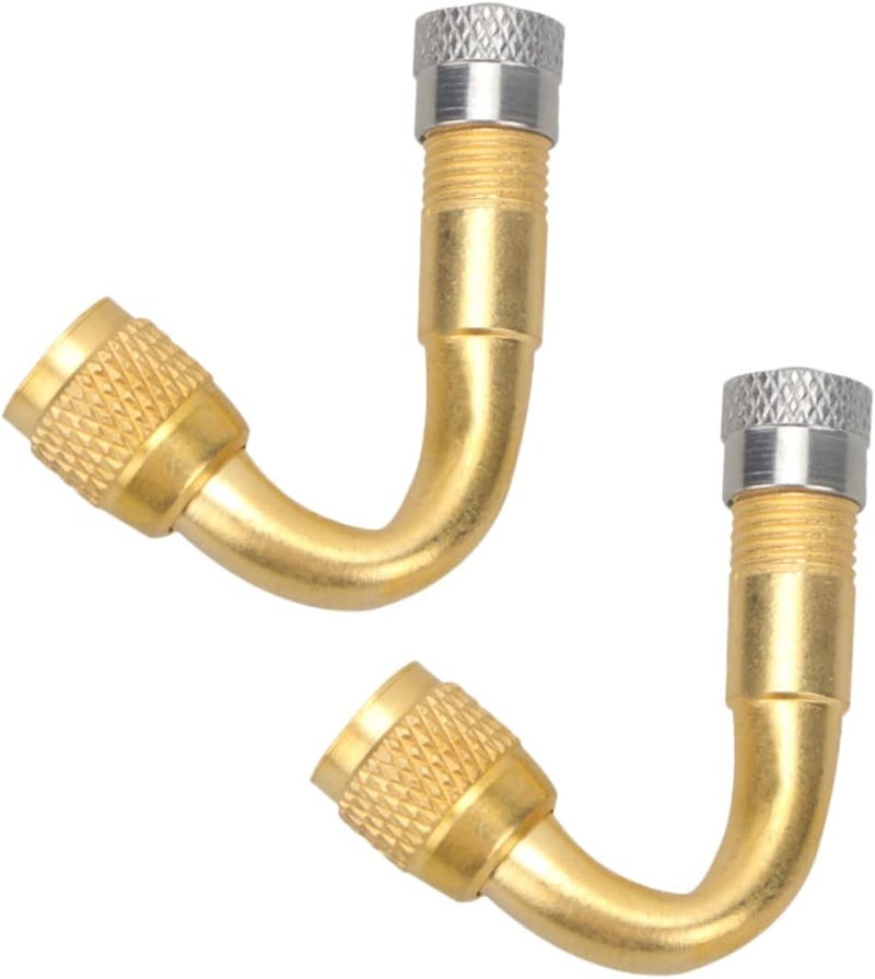 FAVOMOTO 8pcs Tire Valve Stem Extenders Tire Air Valve Extensions for Cars and Motorcycles Easy Installation and Sealing - Image 1