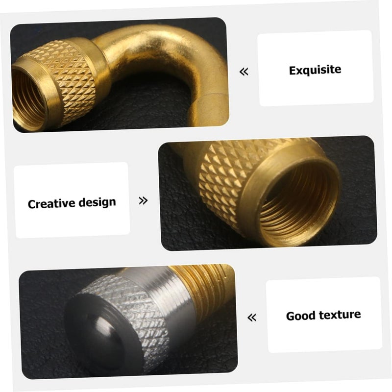 FAVOMOTO 8pcs Tire Valve Stem Extenders Tire Air Valve Extensions for Cars and Motorcycles Easy Installation and Sealing - Image 3