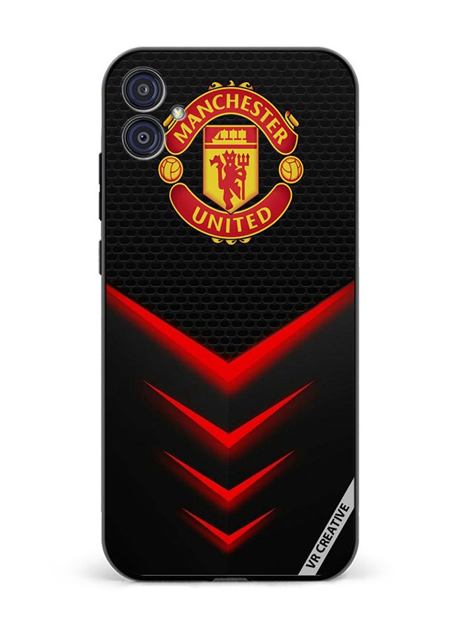VR CREATIVE Protective Case Cover For Samsung Galaxy M04/F04 Man United Design Multicolour - Image 1