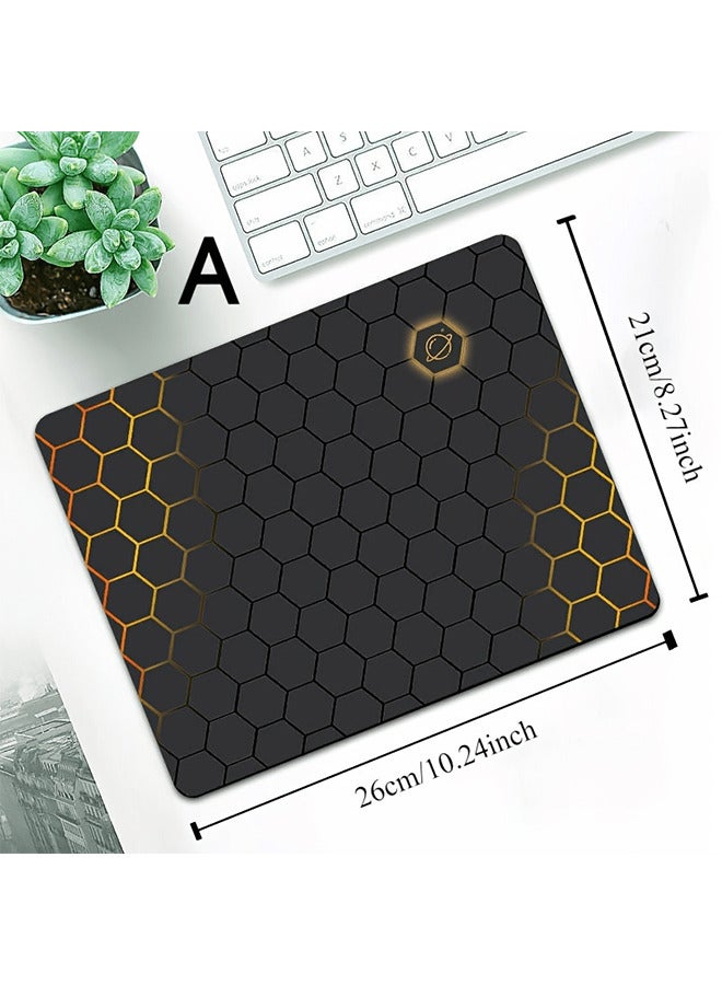 Mouse Pad Square Small Office Shortcut Key Complete Game Thick Table Pad Rubber, office decoration Pad Keyboard Pad, computer desk accessories  - Image 4