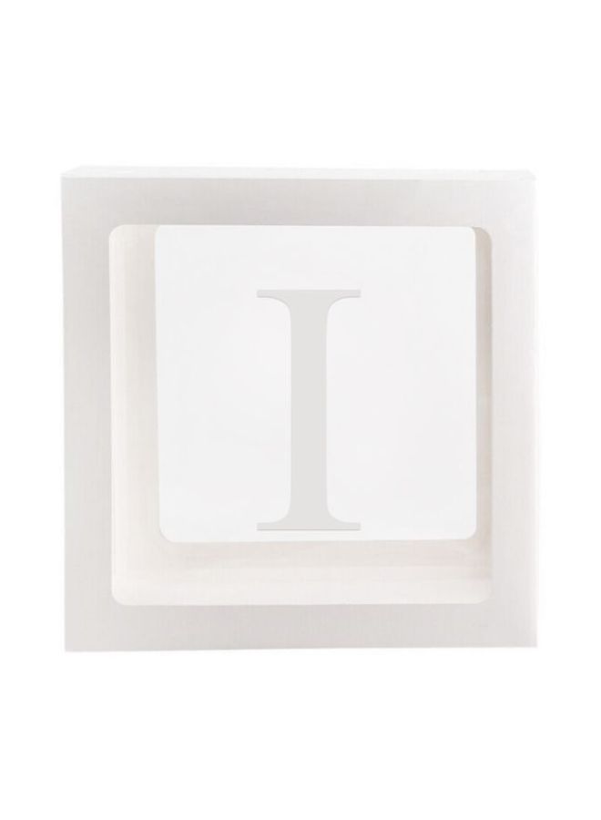 NIBEMINENT Letter I Balloon Decoration Box - Image 1