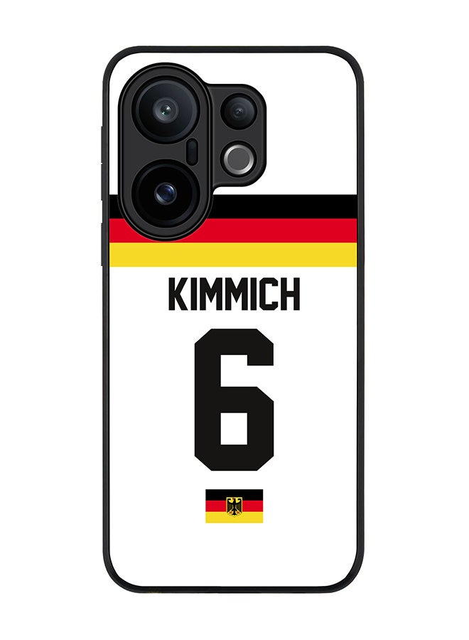 Stylizedd For vivo X200 FE / S30 Pro mini Case,Slim fit Camera Protection, Shockproof Thin Phone cover  - Football - Germany,  Kimmich