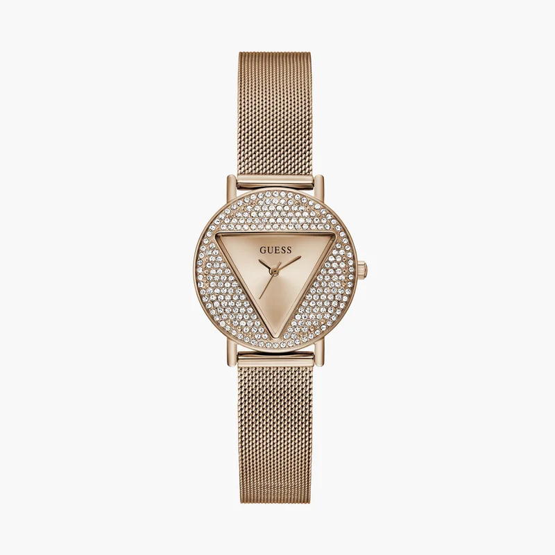 جس Gold Analog Watch for Women