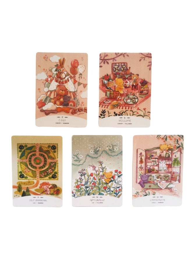 NIBEMINENT Little Bear Moon Oracle Card - Image 5