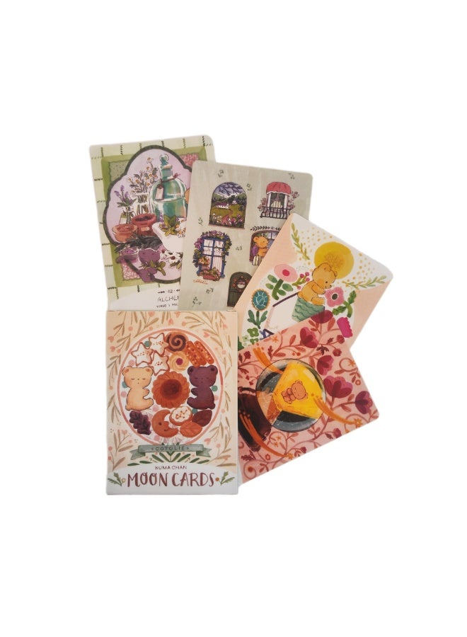 NIBEMINENT Little Bear Moon Oracle Card - Image 2