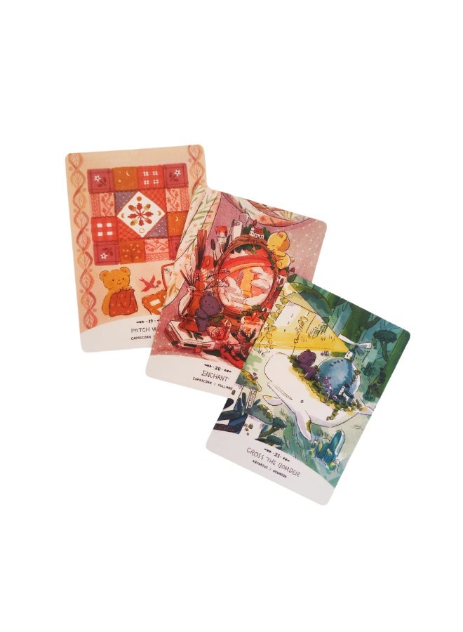 NIBEMINENT Little Bear Moon Oracle Card - Image 4