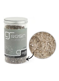 Graffiti Resin Terrazzo Grade Soft Glass Hazal 1.5 KG Decorative Aggregate Stones for Counter tops, Flooring, Outdoor Gardens, Etc  - Image 1