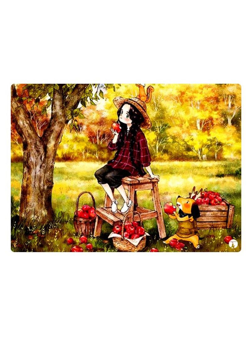 Printed Anti-Slip Gaming Mouse Pad Multicolour