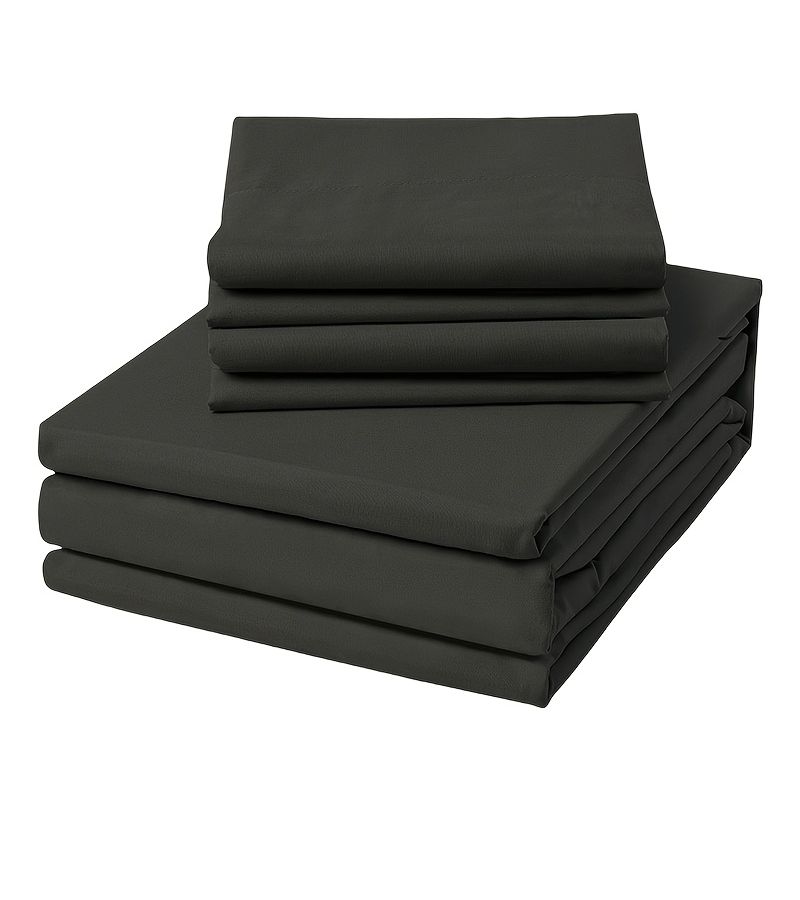 Fresh Green Full Bed Sheet Set 4pcs Ultra Soft Brushed Fabric - Image 4