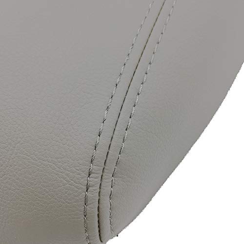 DSkoiph Leather Center Console Lid Armrest Cover Fits for 2012-2017 Toyota Camry Leather Part Only (Gray) - Image 3