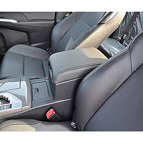 DSkoiph Leather Center Console Lid Armrest Cover Fits for 2012-2017 Toyota Camry Leather Part Only (Gray) - Image 5