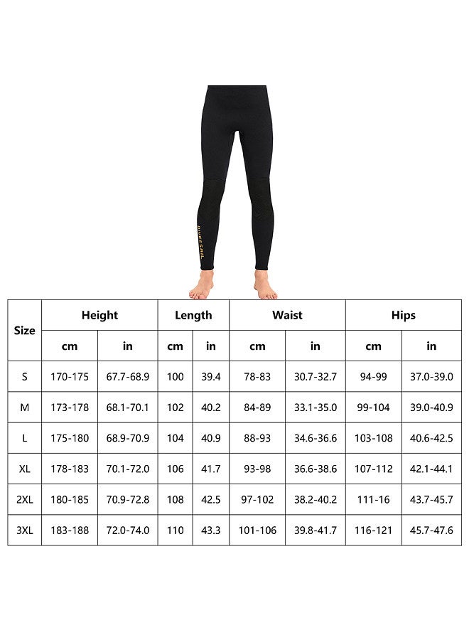 Generic 3mm Neoprene Wetsuit Pants Men Surfing Pants Keep Warm Diving Pants for Swimming Surfing Diving - Image 2