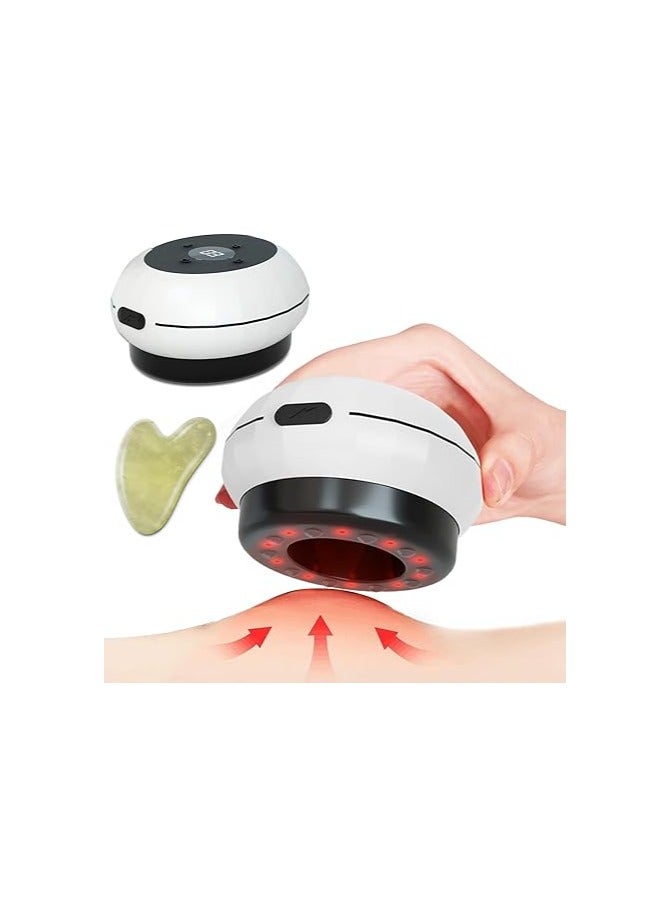 Icedeer Electric Cupping Massager 3 in 1, Smart Cupping and Scraping Therapy Set, Dynamic Gua Sha Device, 12 Levels of Suction and Temperatures Suitable for Neck, Shoulder, Back, Leg and Body Massage - Image 1