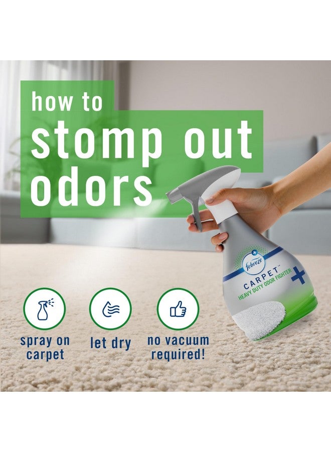 febreze فابريز فابريك داوني هادئ وفابريز ثقيل الوزن سجاد نسيم الغابة، 16.9 أونصة، عبوة 2 - Image 2