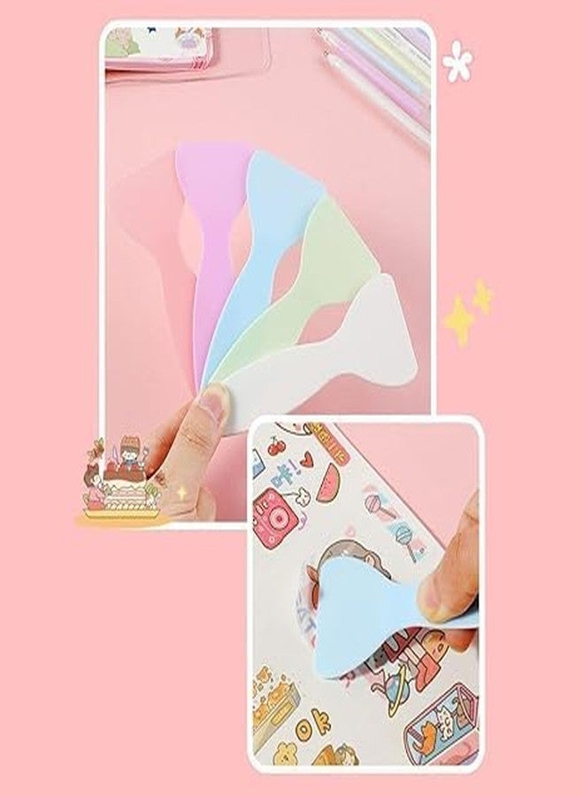 53 Arts 53ARTS Paper Cutter Pen |Small Shovel | Candy Color Scrapbook Glue Pen For Crafting DIY Hand Account Pen School Supplies with Cutter Blades - Image 4