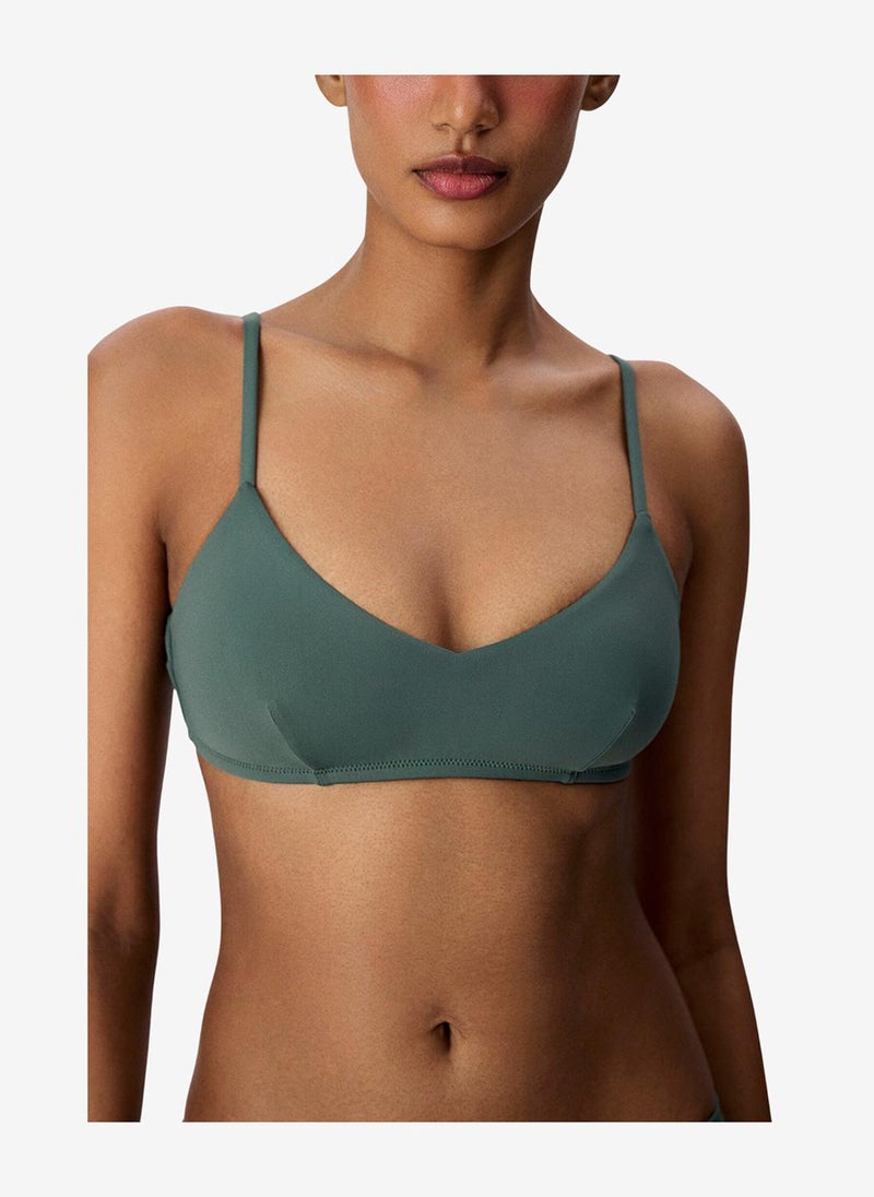 Penti Women Front Green Bikini Top - Image 3