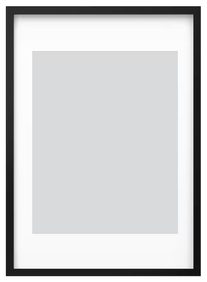 RÖDALM Frame, black, 30x40 cm  - Image 1