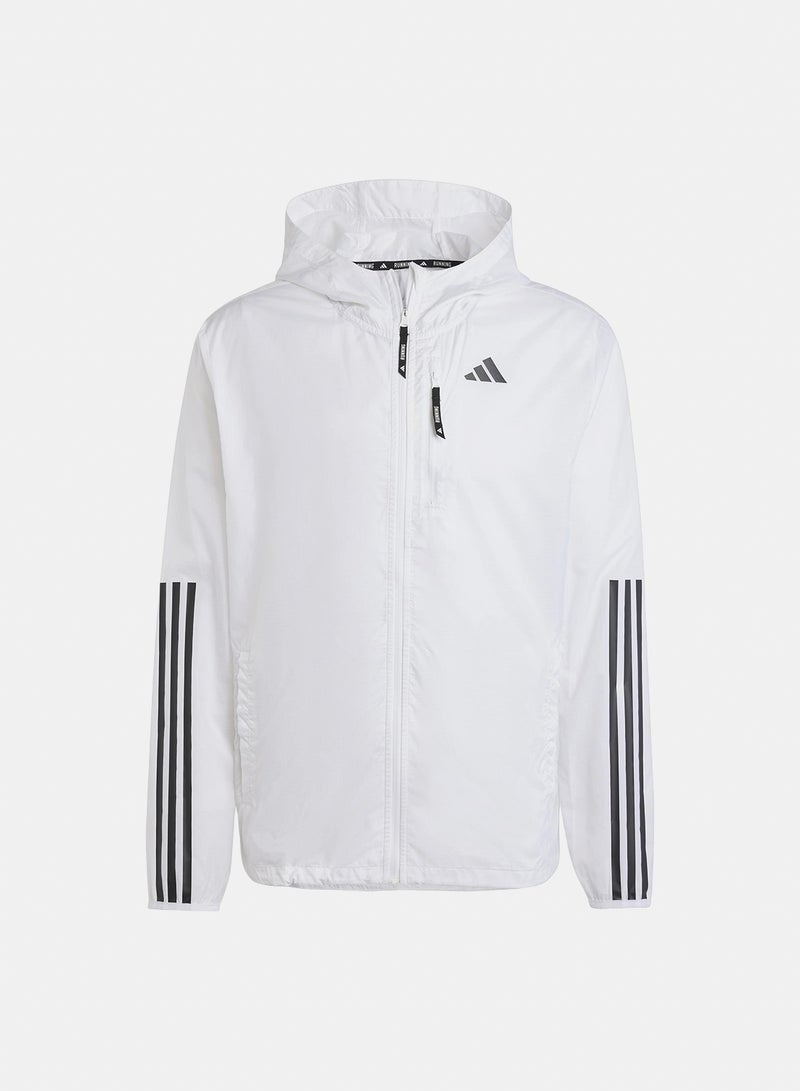 Own The Run 3 Stripes Jacket