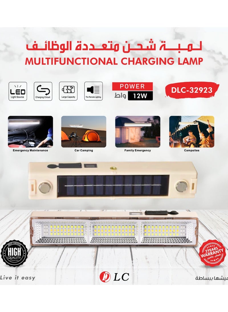 DLC MULTIFUNCTIONAL CHARGING Solar Lights Outdoor LAMP DLC-32923 - Image 1