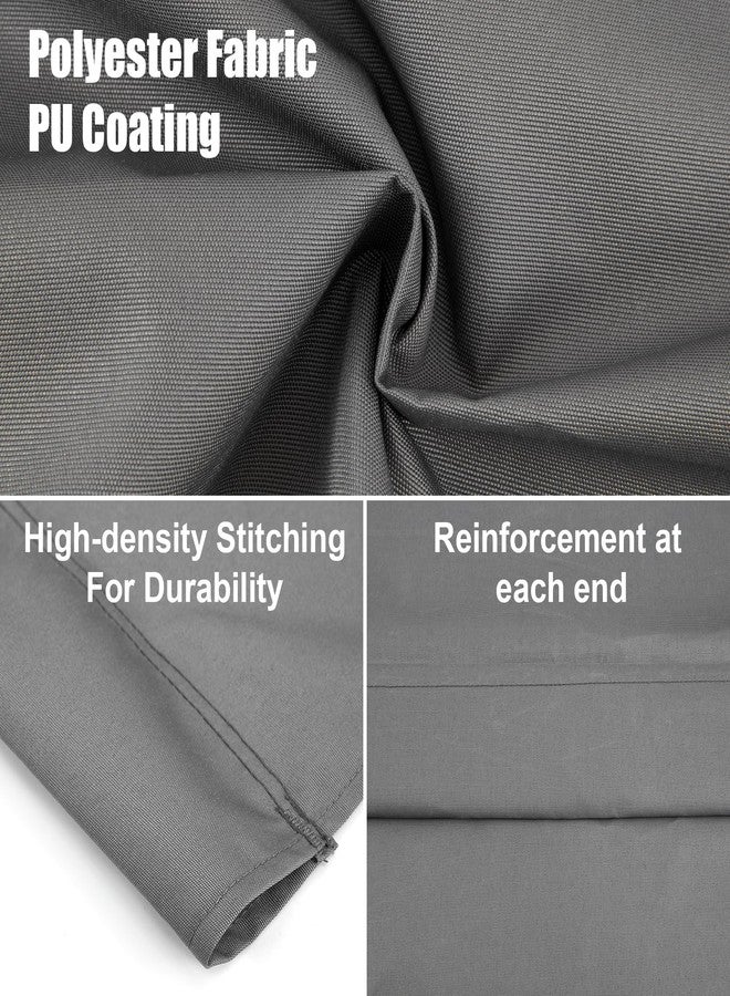 Baizoy Porch Patio Swing Seat Cover Replacement,600D Thickened Oxford Waterproof Swing Replacement,Cushion Protection,Outdoors Covers Seater for Bench,Seats Swings 3-Seat Garden Yard Canvasm Seating - Image 4