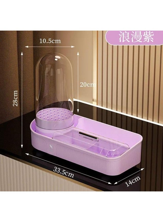 Seadra Cosmetic Storage Box Desktop Advanced Dressing Table Lipstick Eyebrow Pen Finishing Box Large Capacity Skin Care Rack - Image 4