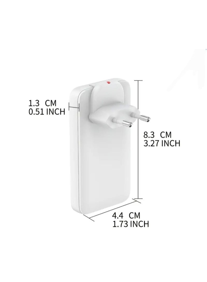 شاحن سريع BWOO GaN نحيف للغاية بقدرة 65 واط بمنفذين USB-C – مدمج وقوي - Image 5