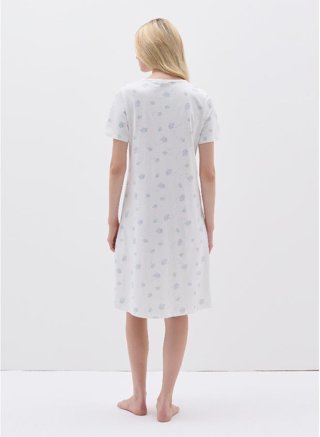 Ovs Nightdress with V neck and buttons - Image 3